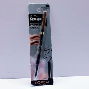 L'Oreal Paris Brow Stylist Definer Eyebrow Mechanical Pencil, 392 Light Brunette
